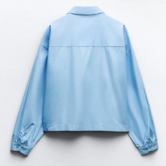 Zara Jewel Poplin Shirt - Picture 4 of 13